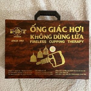 Fireless cupping therapy
